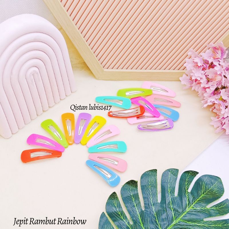 Jepit Rambut Rainbow
