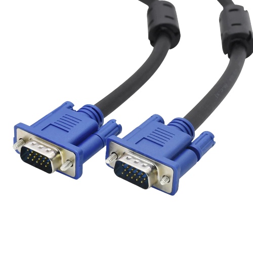 Kabel VGA Monitor 15 Meter NETLINE Gold Plated Komputer Monitor