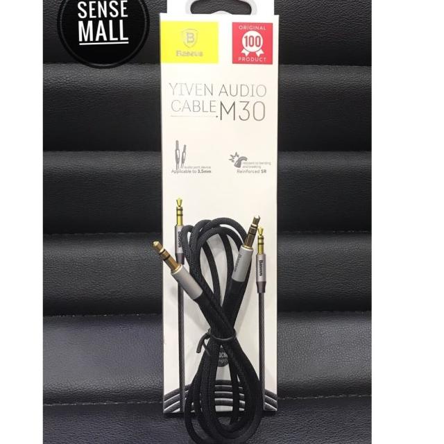 CABLE AUDIO YIVEN M30 CABLE AUX 3.5MM 1M ORIGINAL