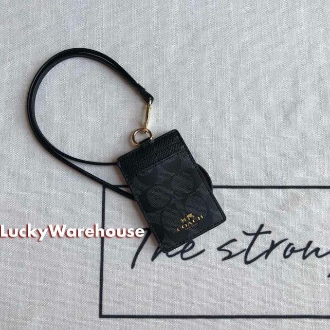 

Coach Signature ID Tag Lanyard - Original 100%