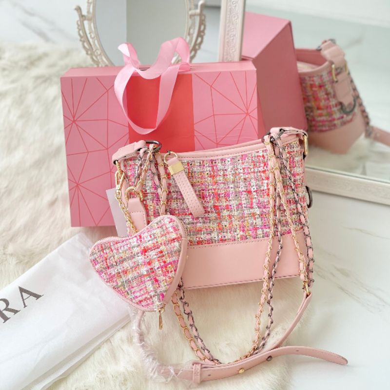 zara set gift bag with box 1335