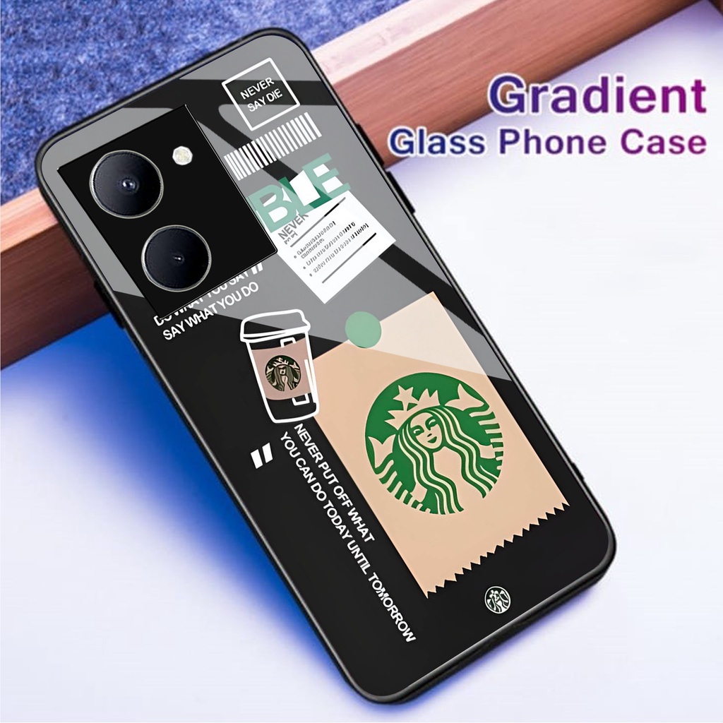 (Q32) Softcase Realme C33 - Softcase Kaca Realme C33 - Case Aesthetic Realme C33 - Case keren Realme