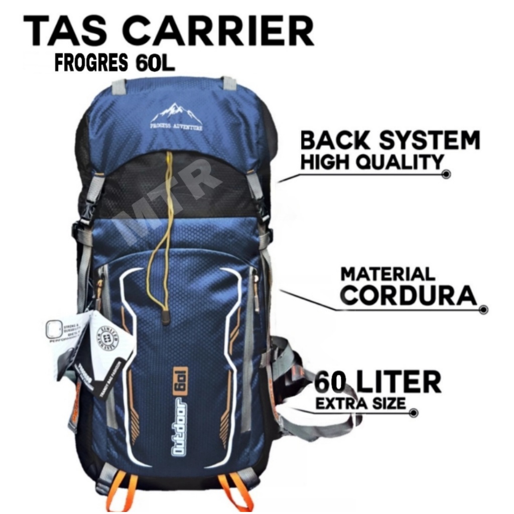 TAS KERIL-CARRIER-GUNUNG 60 Ltr MUIRAH MERIAH