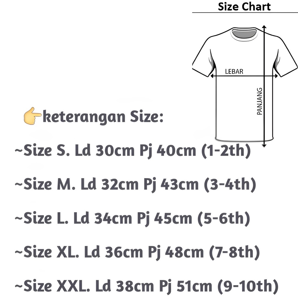 Kaos Atasan Anak Perempuan Umur 1-10 Tahun