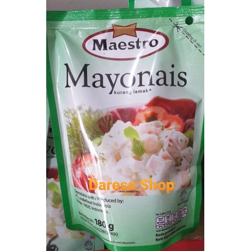 

Mayonaise Maestro kemasan 180gram