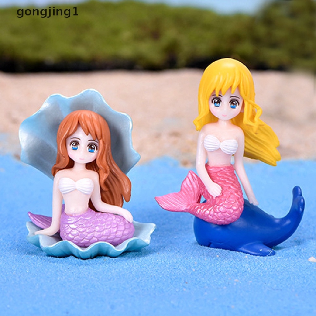 Ornamen Miniatur Mermaid Untuk Dekorasi Rumah Boneka