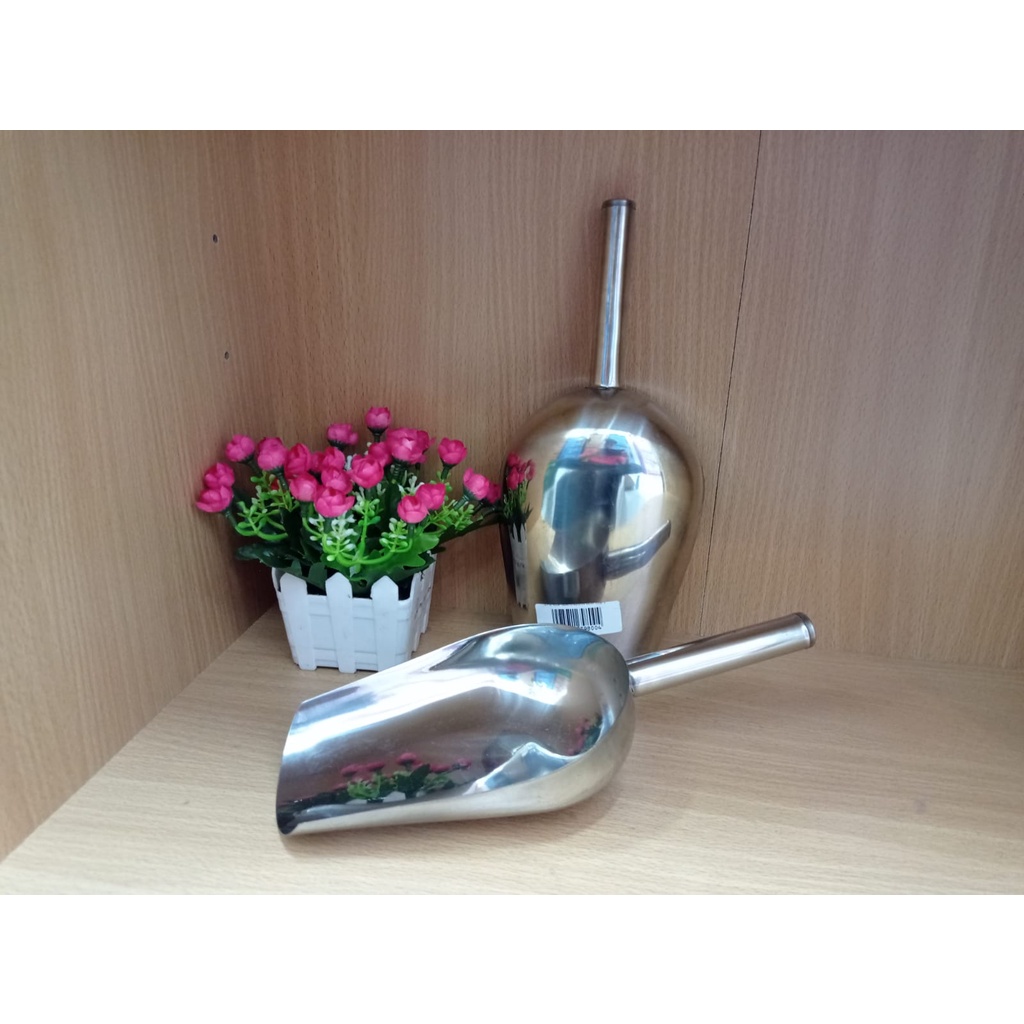 Sekop Beras Besar / Sekop ES / Sekop Gula Stainless Steel 1342