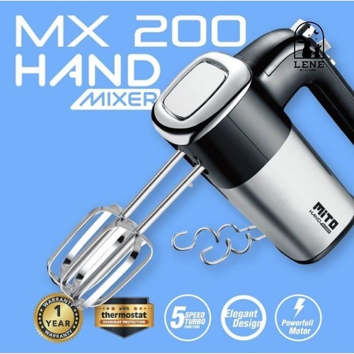 Jual MIXER MITO MX200/ HAND MIXER MITO/ MIXER KUE/ MIXER TANGAN