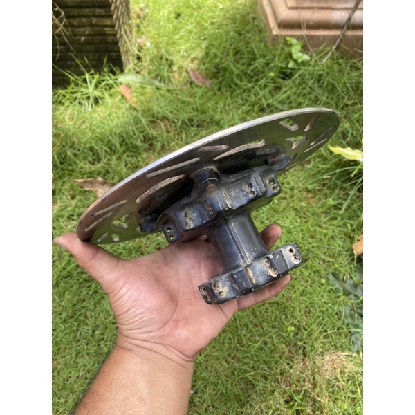 Tromol depan crf230 hardford atau crf230 china original copotan set disk