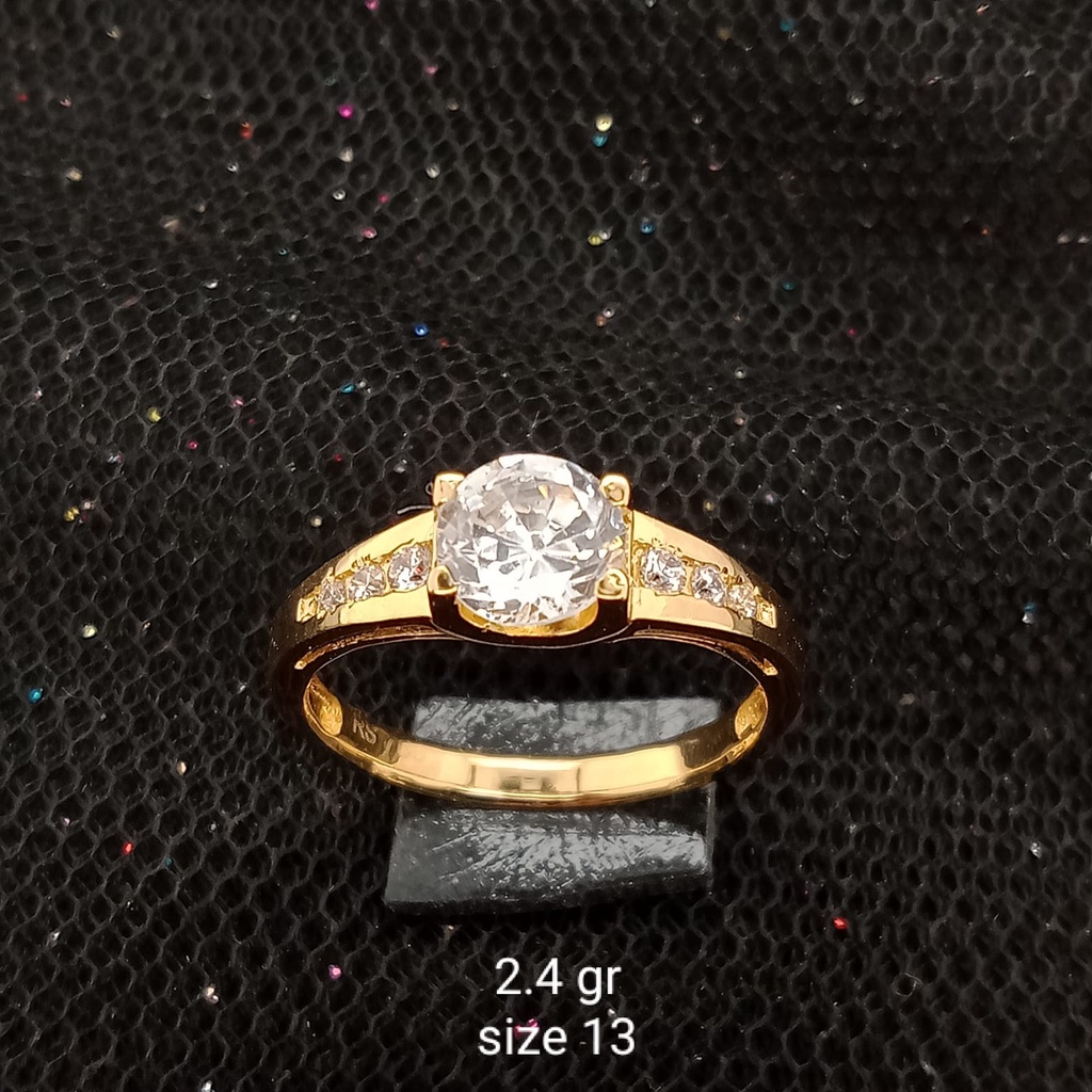 Cincin emas 17K - 2.4 gr kadar 750 - 3971