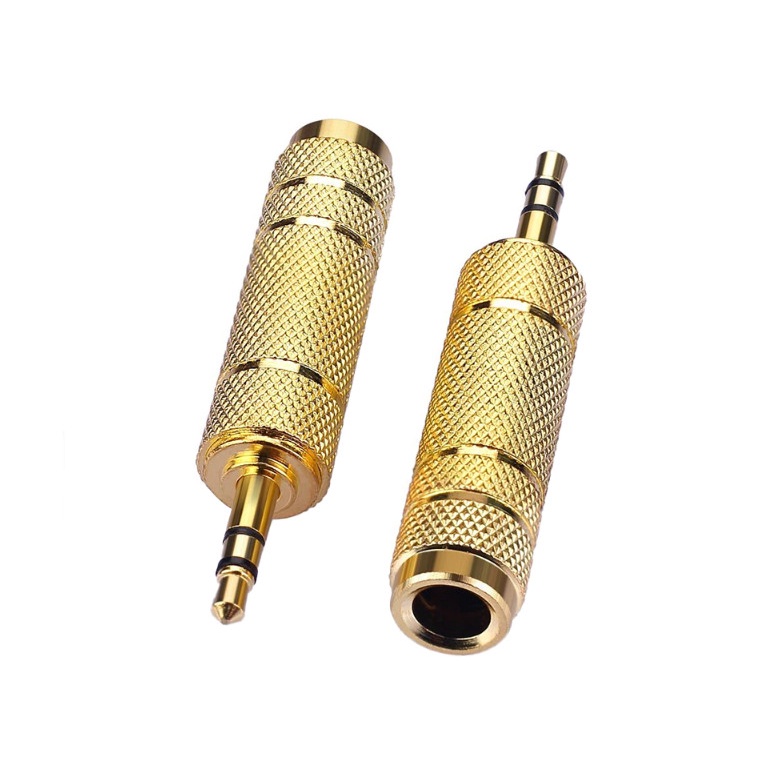 Audio Converter Jack 3.5mm to 6.5mm Konektor Adapter Mic 6.5 to 3.5 mm - 3.5 to 6.5