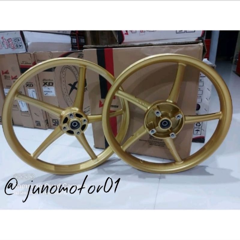 Velg racing v rossi sanca copy rcb yamaha mx king/mx new double disc