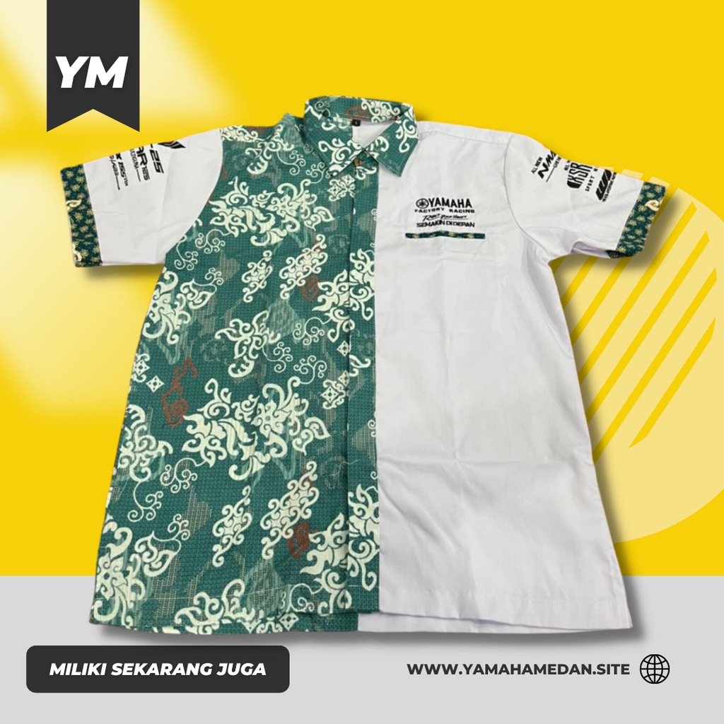Kemeja Yamaha Batik Nasional