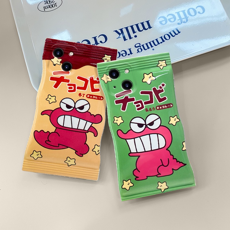 Casing iPhone 11 13 12 14 Pro MAX 7 8 Plus 6s Plus XR XS MAX Motif Angry Crocodile