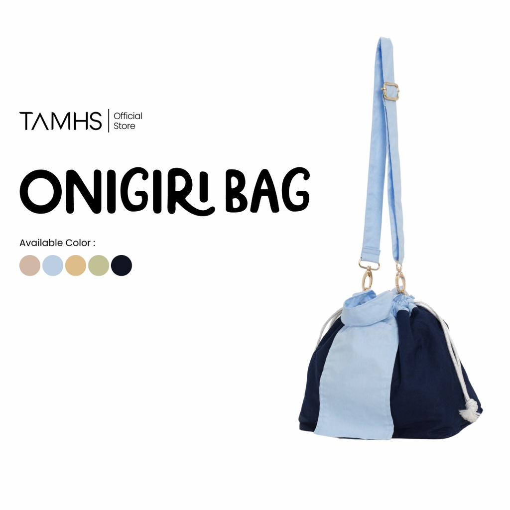 Tamhs Onigiri Bag Tas Selempang Dumpling Bag Puffy Tote Bag Tas Wanita Terbaru