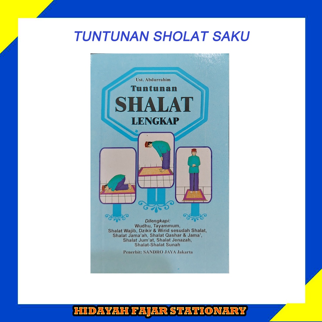 Tuntunan Sholat - Buku Tuntunan Sholat Saku