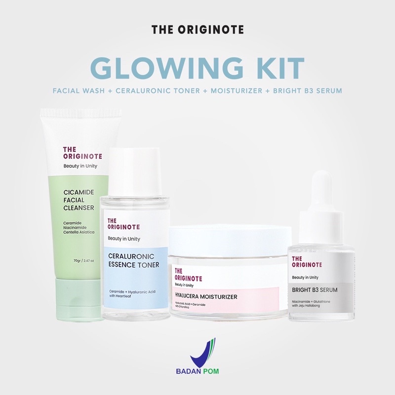 【Official Outlet】THE ORIGINOTE Hyalucera Moisturizer Gel | Serum Peeling Astachiol Anti Aging B3 Brightening Ceratides Skin Barrier B5 Anti Acne | Facial wash Toner Hydrating Exfoliated Glowing Acne Whitening Jerawat Kulit Kusam