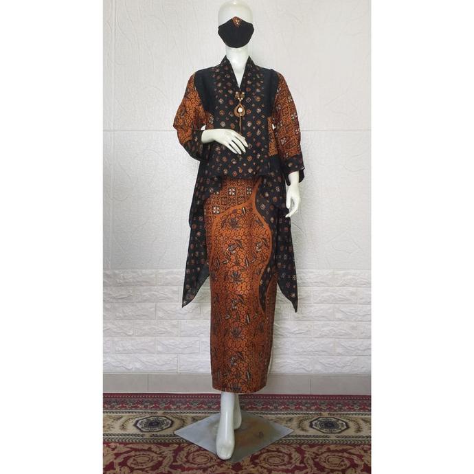 Setelan Batik Wanita Viscose Set Rok Blouse Modern Viscose Semi Sutra