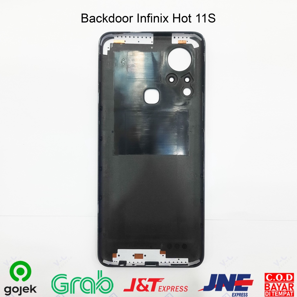 BACKDOOR INFINIX HOT 11S + ANTENA TUTUP BATERAI CASING BELAKANG