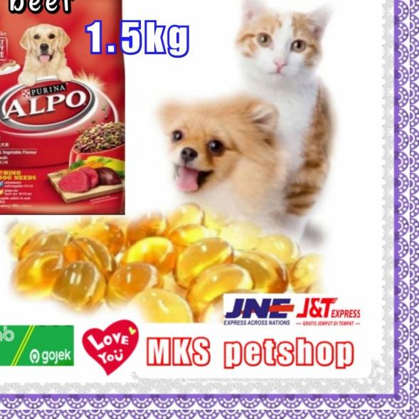 Alpo beef adult 1.5kg-dog food