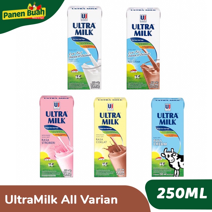 

Susu UHT Ultra Milk (250ml)