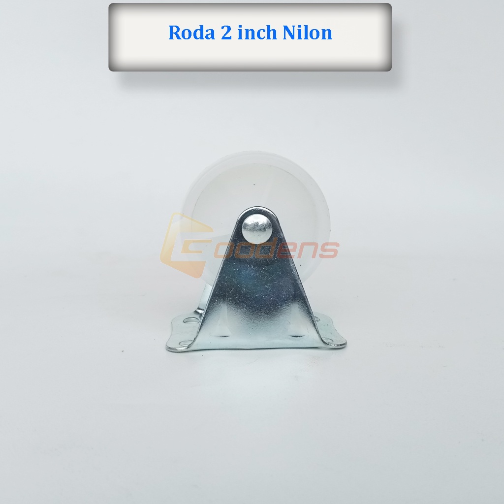 Roda Nilon 2 Inch Roda Caster Roda Gepeng