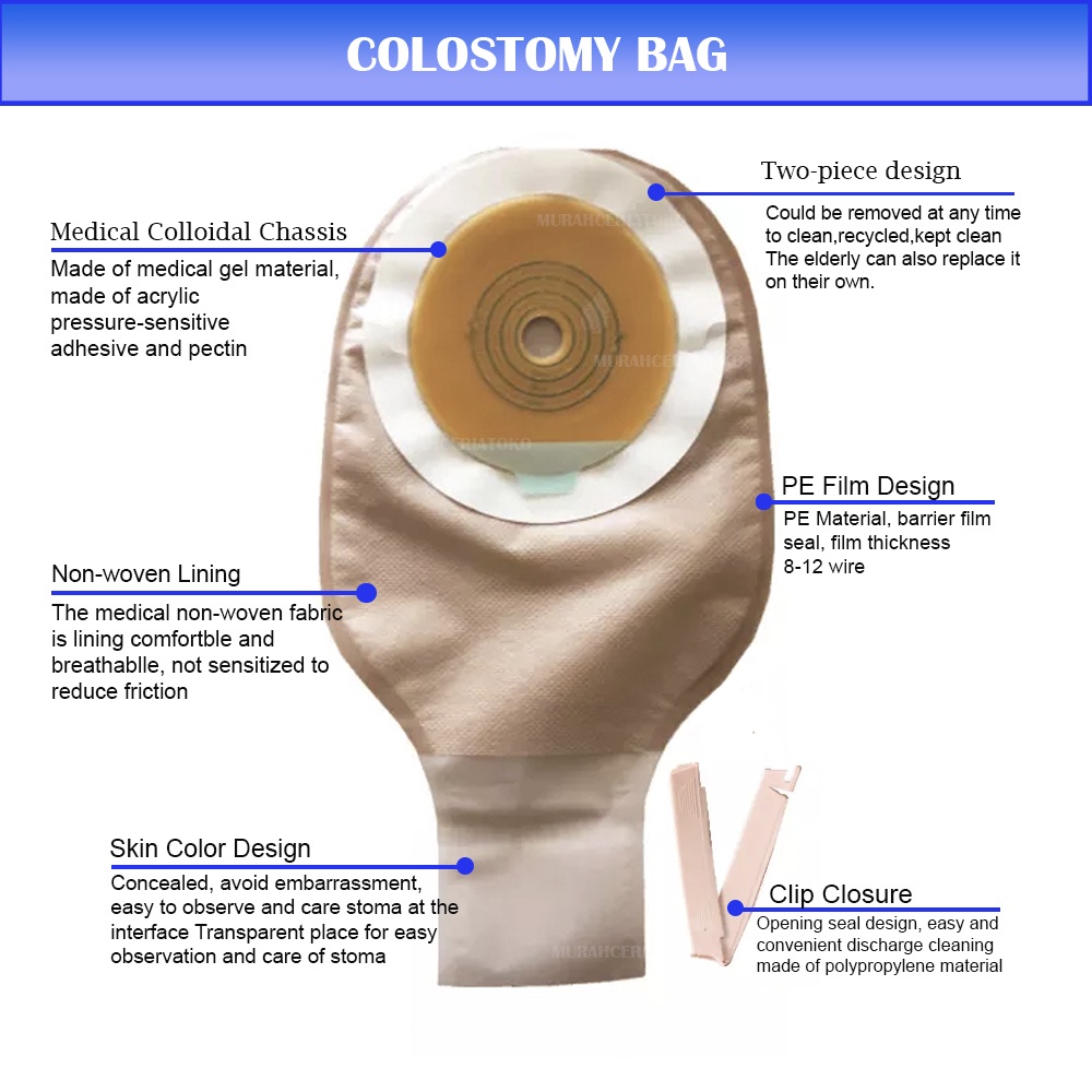 Colostomy bag / Kantong Kolostomi dewasa Cofoe