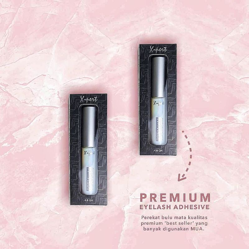 LEM BULU MATA X-PERT PREMIUM | EYELASH ADHESIVE PREMIUM X-PERT | LEM ALIS | LEM HENNA | PEREKAT BULU