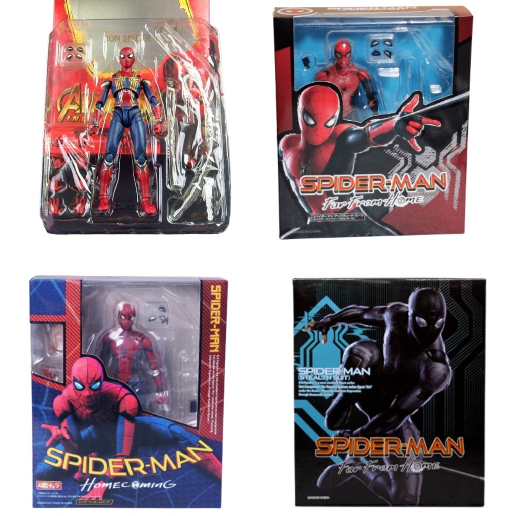 Marvel The Spiderman Spider Action Man Amazing Figure Hadiah Besar Mainan Anak