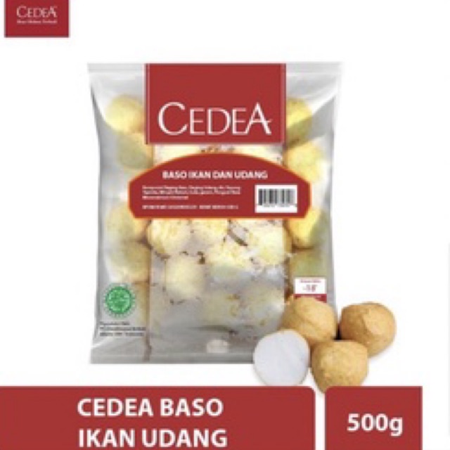 

CEDEA Bakso Ikan Udang 500gr