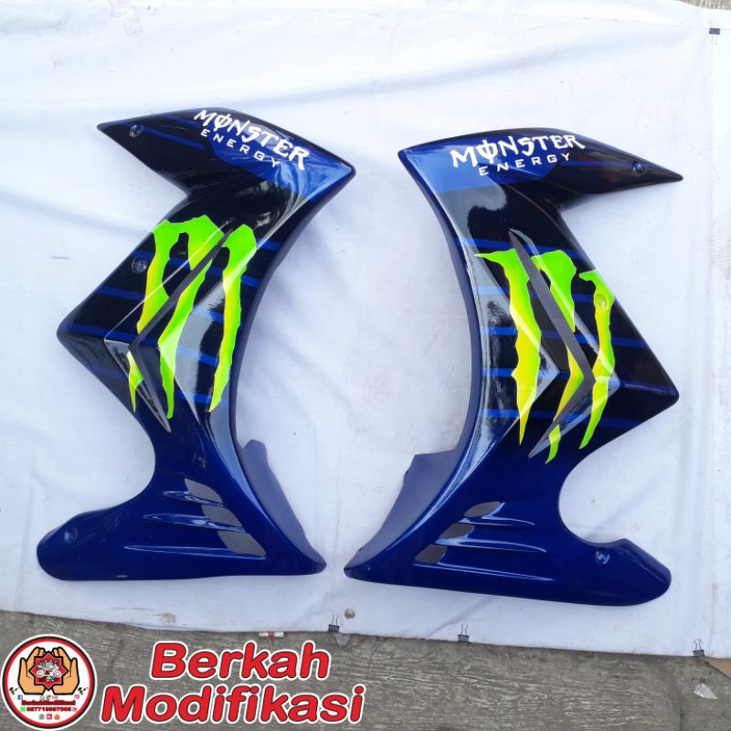 Half Fairing Sayap Model R125 PNP Yamaha Vixion NVL NVA 2013-2016