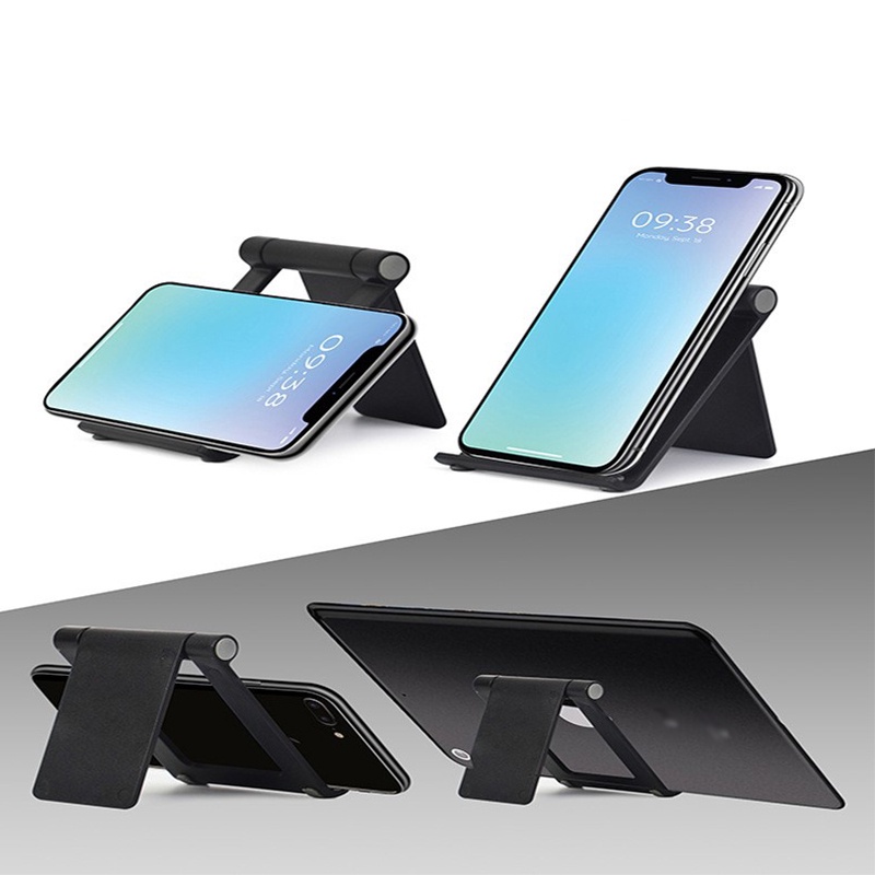 Bracket Stand Holder Lipat Mini Portable Multifungsi Warna Acak Rotasi 360 ° Untuk Handphone° Stand Holder Handphone Universal Adjustable