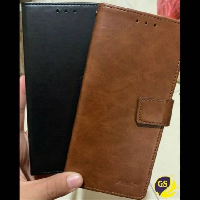 Xiaomi Redmi A1 4G / Redmi 10 5G Case Flip Cover Case Leather Wallet Sarung Buku Case Kulit Casing