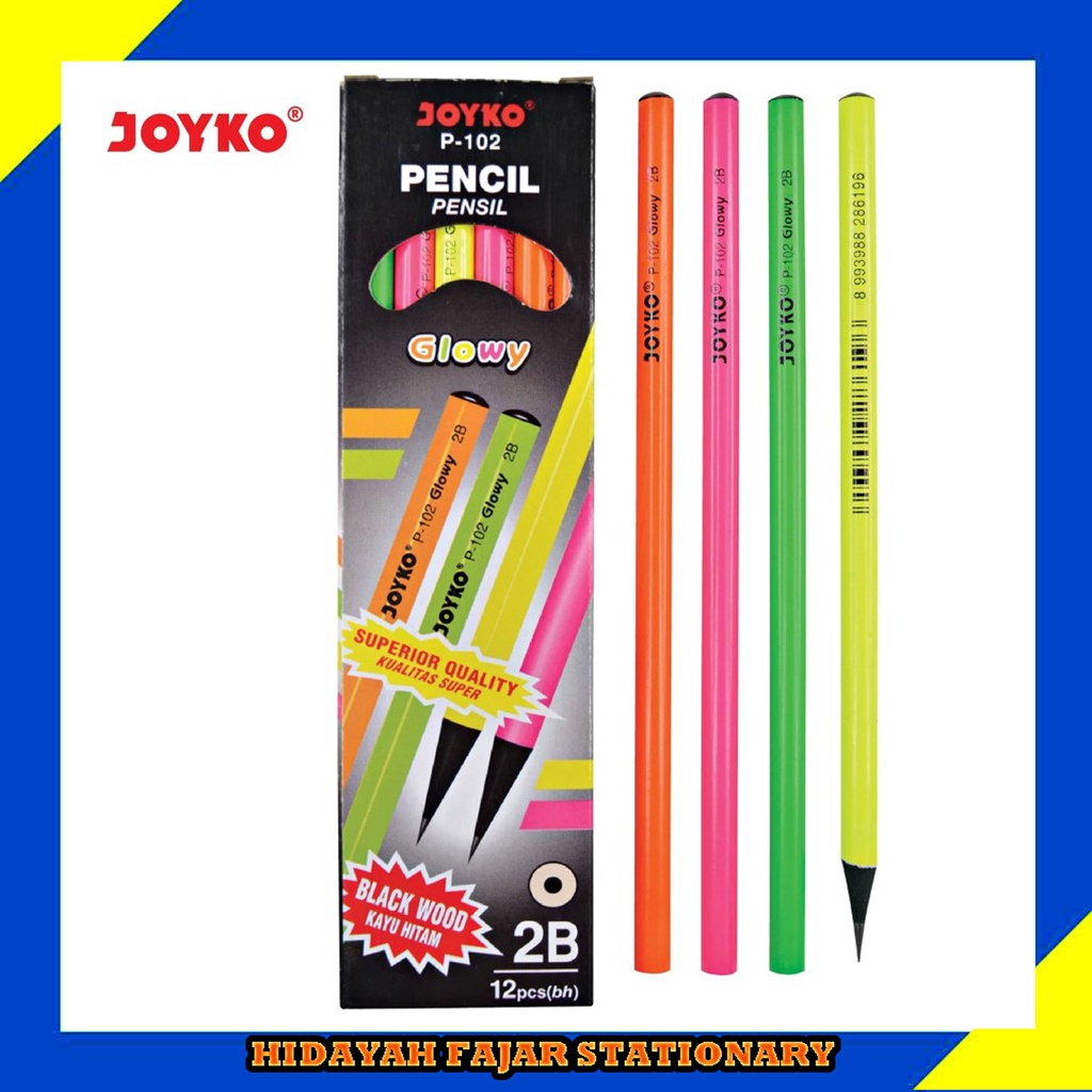

Pensil 2B / Pensil Joyko P-102
