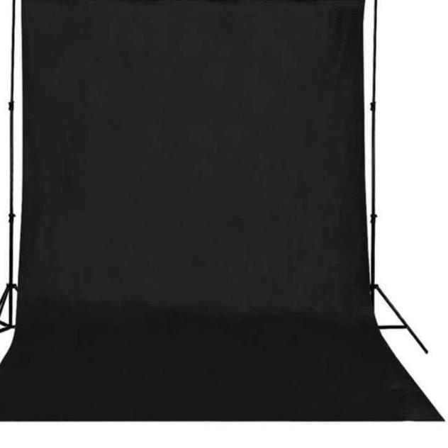KAIN BACKDROP STUDIO FOTOGRAFI BACKGROUND 2,5x3M HITAM