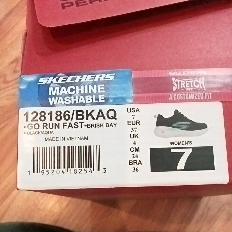 sepatu Skechers 128186 GO RUN FAST-BRISK DAY