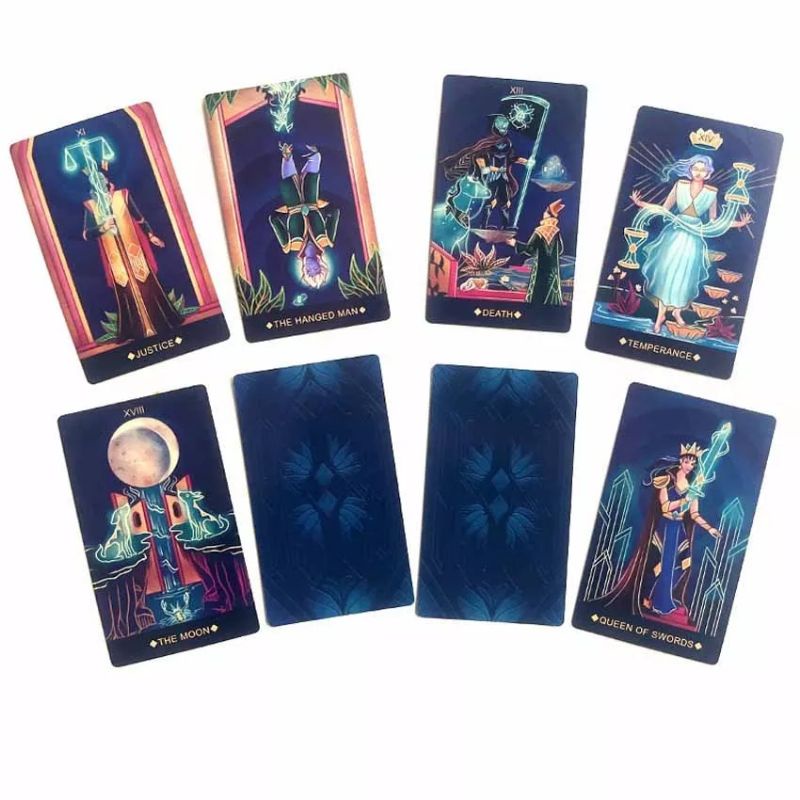 Fantome Tarot 12x7cm include guide paper kotak Hardcase