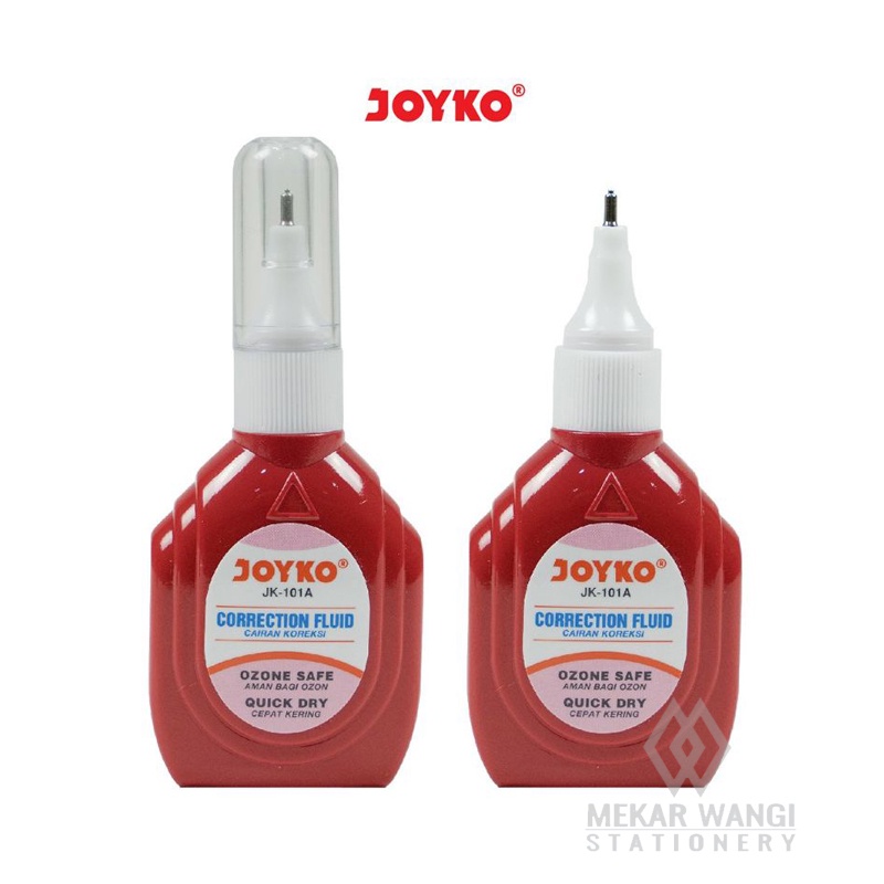 

CORRECTION FLUID JOYKO / TIPE X CAIR / STIPO KERTAS JOYKO JK-101A