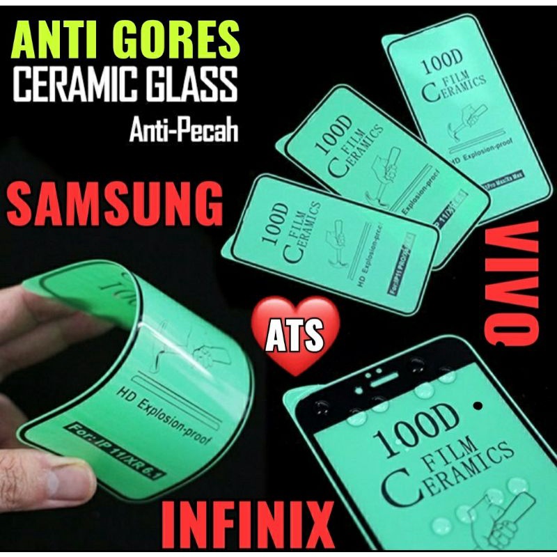 PELINDUNG LAYAR HANDPHONE SAMSUNG INFINIX VIVO / ANTI GORES CERAMIC GLASS ANTI PECAH SAMSUNG INFINIX VIVO / TG CERAMIC GLASS ANTI PECAH SAMSUNG INFINIX VIVO / TEMPERED GLASS CERAMIC GLASS ANTI PECAH SAMSUNG INFINIX VIVO