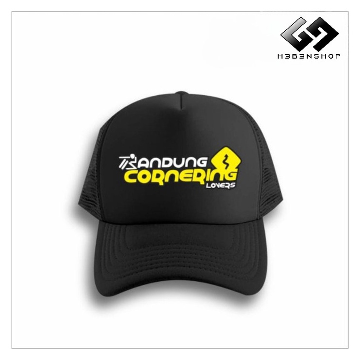 Topi Jaring Trucker Racing Bandung Cornering Lovers - Hebenshop