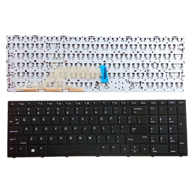 Btsg KEYBOARD As Asli Baru Untuk HP Probook 450g5 455 G5 470 G5 KEYBOARD BACKLIT Dan Silver Frame Pilihan KEYBOARD As