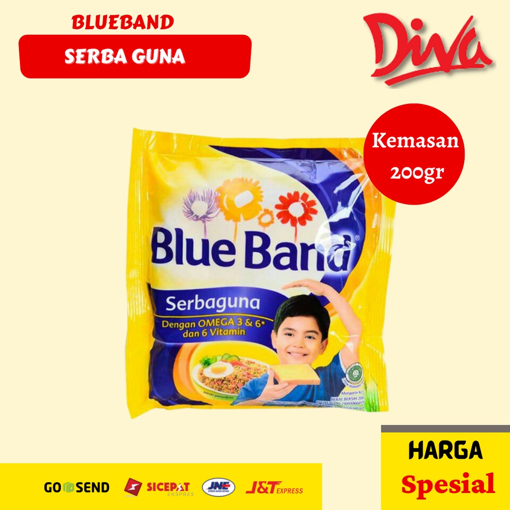 

Blueband Serbaguna 200gr Sachet | Margarin Blue band 200gr