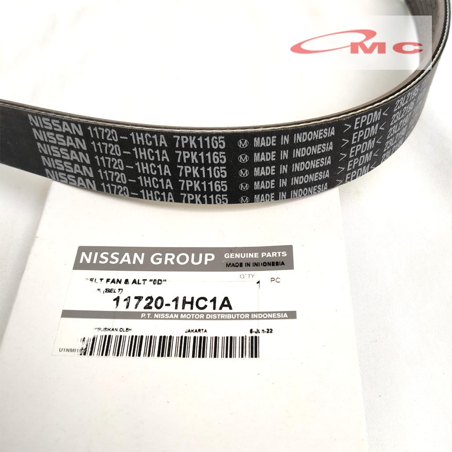 Tali Kipas Fan Van V Belt Nissan March Datsun GO 11720-1HC1A