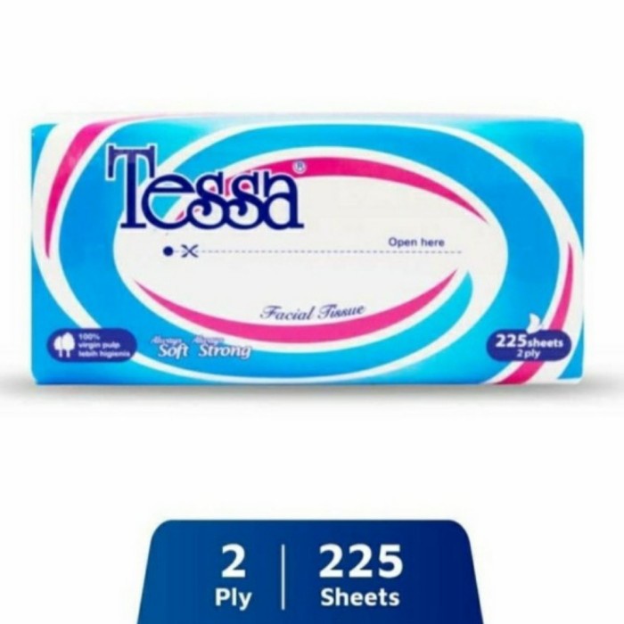 Mur Tessa Facial Tissue 2 Ply 225 Sheet