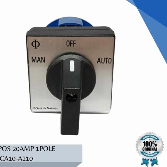 SELECTOR SWITCH KRAUS&NAIMER (Type: CA10-A210) - MAN-OFF-AUTO
