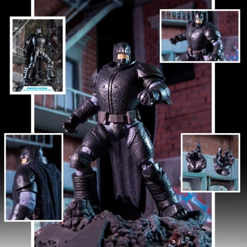 DC MULTIVERSE MCFARLANE ARMORED BATMAN THE DARK KNIGHT RETURNS ACTION FIGURE