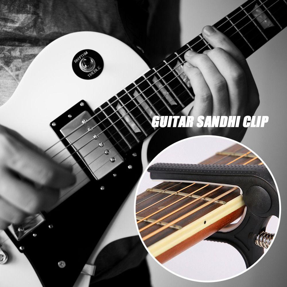 Klip Gitar Akustik Nanas 4warna Portable Multicolor Guitar Gadget