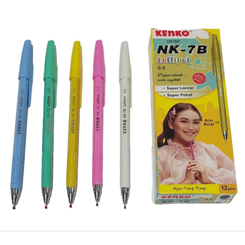 

PULPEN KENKO NK-7B LOLLIPOP OIL GEL 0.5MM