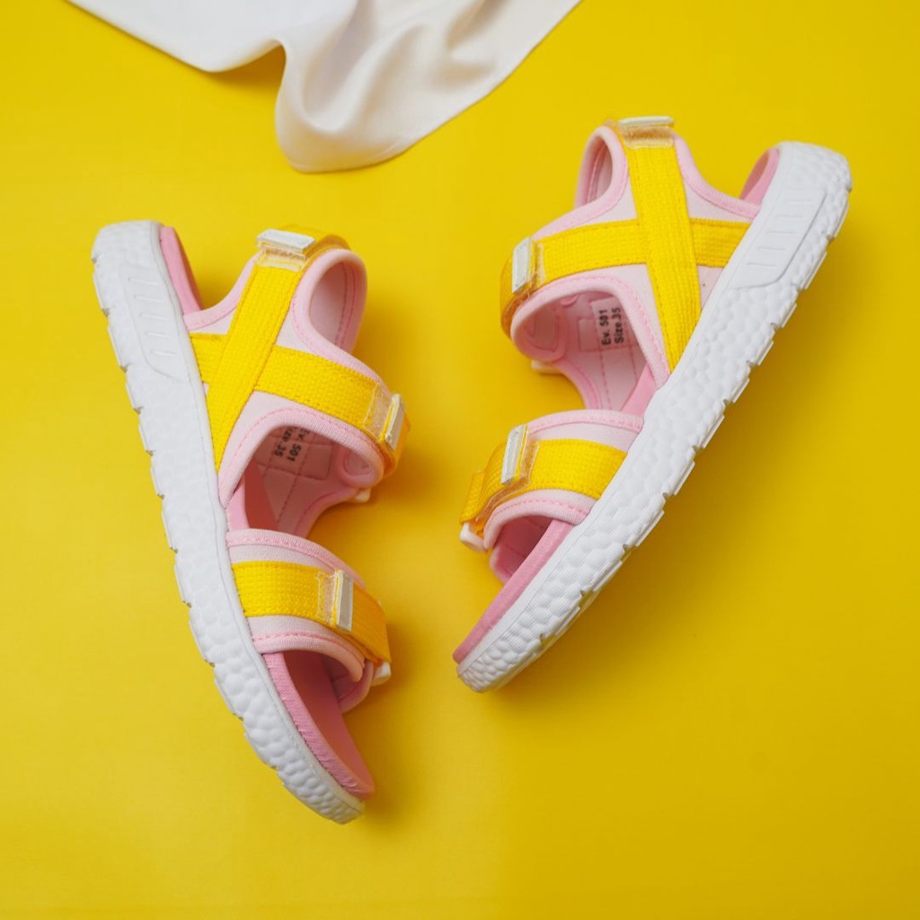 CAPHARNAUM [EVERST 501 WOMAN KIDS] Sandal Slip On Anak Korean Style Sandal Selop Anak Perempuan Tali Belakang