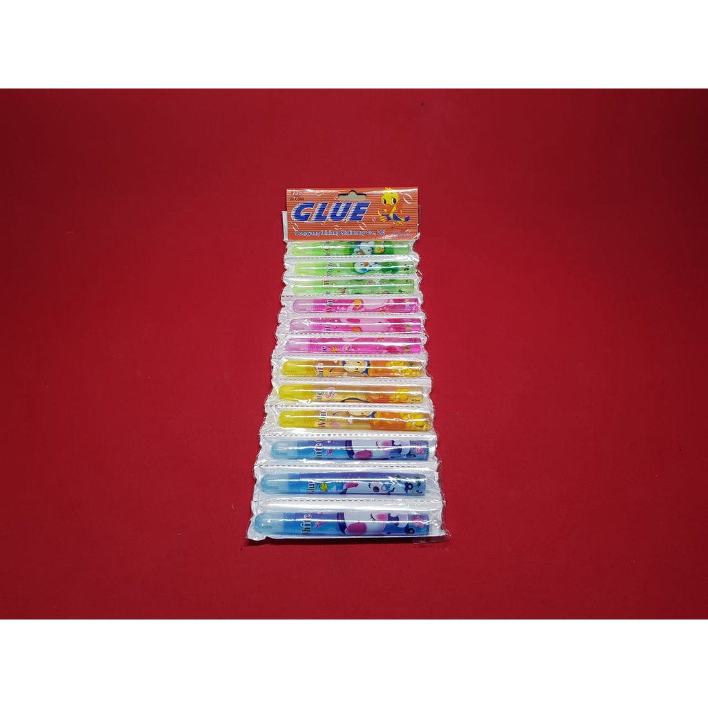 

0603-Glue Renteng Lembar / Lem Kertas / Perekat kertas / Alat lem perekat kertas kerajinan tangan / Lem kertas anak sekolah